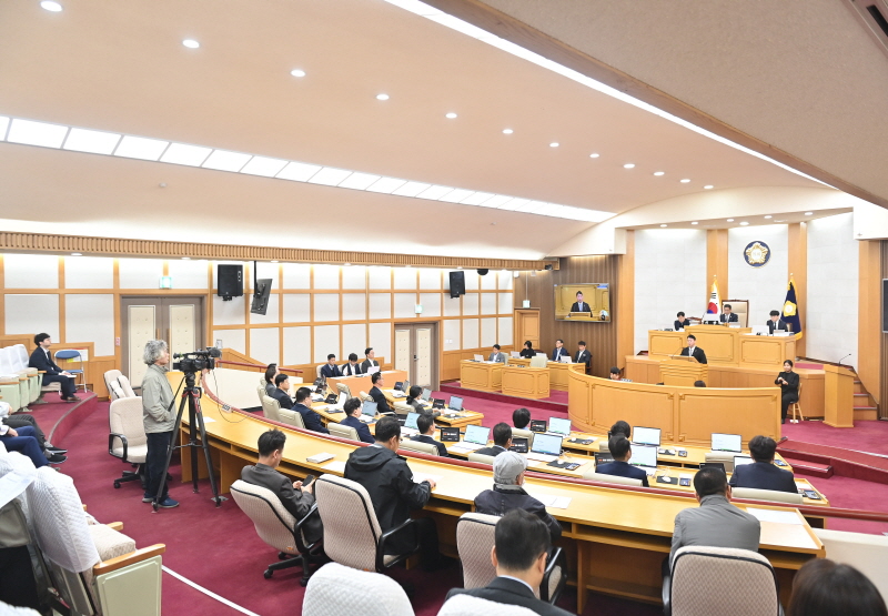 제255회 파주시의회 임시회 폐회