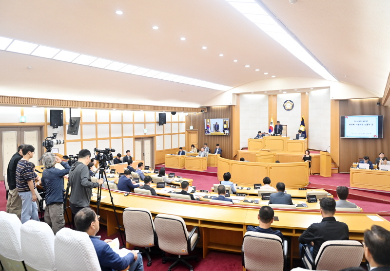 제258회 파주시의회 임시회 개회