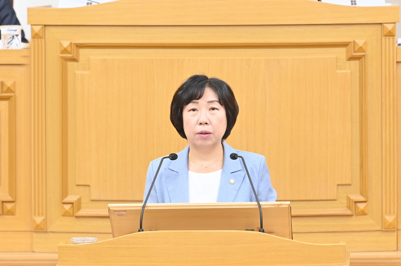 파주시의회 박은주 의원, K리그2 진출 관련, 2차 시정질문ㆍ보충질의 진행