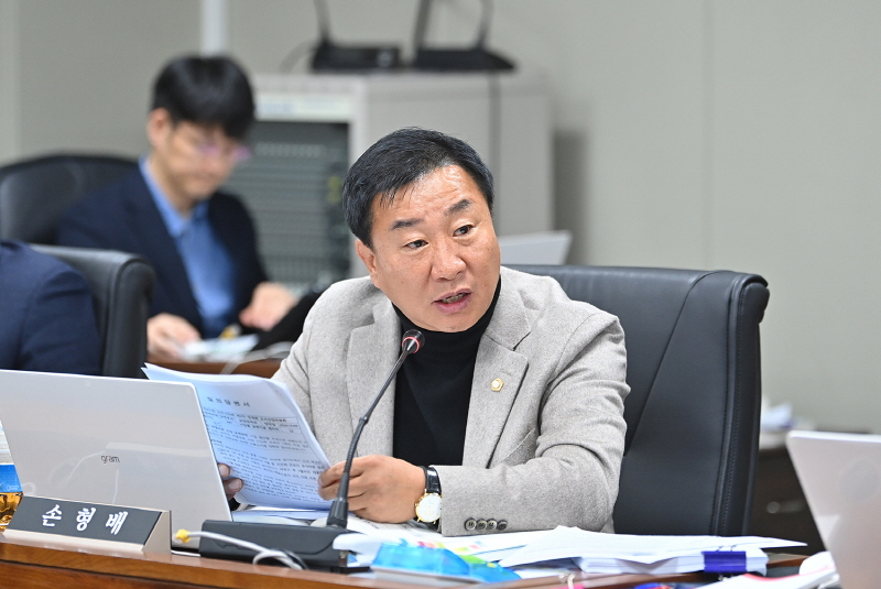 파주시의회 손형배 의원, ‘파주시 하수도 사용 조례 일부개정조례안’ 대표 발의